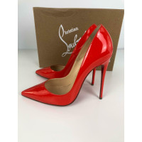 Christian Louboutin So Kate Patent leather in Red