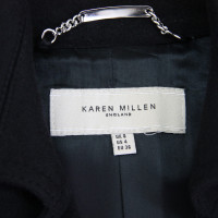 Karen Millen Karen Millen wollen jas in zwart
