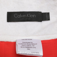 Calvin Klein jupe crayon en rouge
