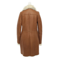 Escada Jacket/Coat Fur in Brown