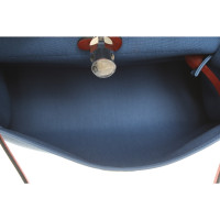 Hermès Herbag 31 Canvas in Blue