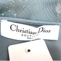 Christian Dior Top Silk in Turquoise