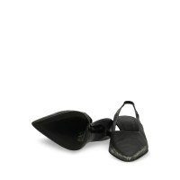 Mm6 Maison Margiela Sandals Leather in Black