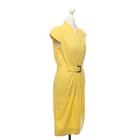 Hugo Boss Dress Cotton in Yellow
