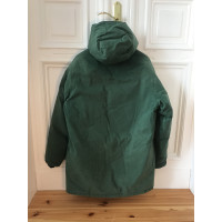 Woolrich Jacket/Coat Cotton in Green