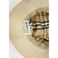 Burberry Cappello/Berretto in Cotone in Beige