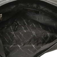 Salvatore Ferragamo Handtasche aus Leder in Schwarz