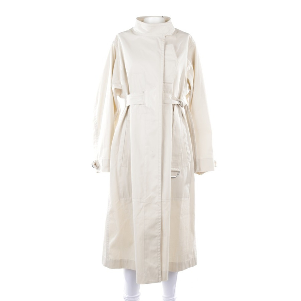 Isabel Marant Giacca/Cappotto in Cotone in Crema