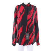 Saint Laurent Top Silk in Red