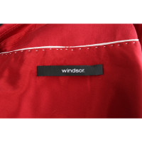 Windsor Blazer aus Baumwolle in Rot