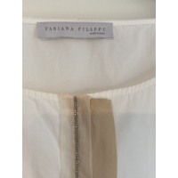 Fabiana Filippi Kleid aus Baumwolle in Beige