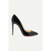 Christian Louboutin Pumps/Peeptoes en Cuir verni en Noir