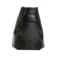 Louis Vuitton Sac Depaule aus Leder in Schwarz