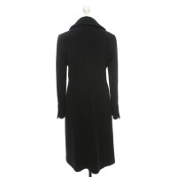 Emporio Armani Veste/Manteau en Laine en Noir