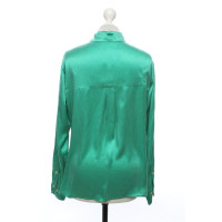 Drykorn Top Silk in Green