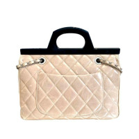 Chanel CC Delivery Large Leer in Huidskleur