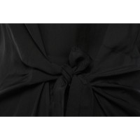 Dries Van Noten Kleid aus Viskose in Schwarz