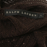 Ralph Lauren Black Label Long Sleeve Top con perline 