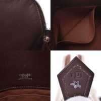 Hermès Handtasche aus Leder in Beige