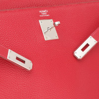 Hermès Kelly Bag 35 Leather in Red