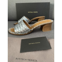 Bottega Veneta Sandals in Silvery