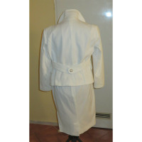 D&G Anzug aus Baumwolle in Weiß