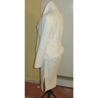 D&G Anzug aus Baumwolle in Weiß