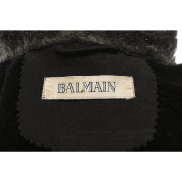 Balmain Jacke/Mantel in Schwarz