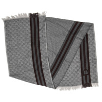 Gucci Scarf/Shawl Wool in Grey