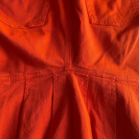 Armani Jeans Skirt Cotton in Orange