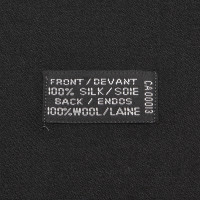 Christian Dior Schal/Tuch aus Seide in Schwarz