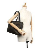 Prada Handbag Cotton in Brown