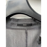 Hugo Boss Oberteil aus Baumwolle in Grau