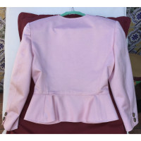 Valentino Garavani Jacket/Coat Silk in Pink
