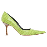 Escada pumps in light green