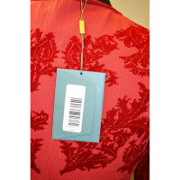 Zac Posen Kleid aus Viskose in Rot