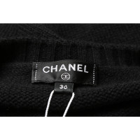 Chanel Kleid aus Kaschmir in Schwarz