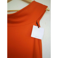 Red Valentino Kleid aus Viskose in Orange
