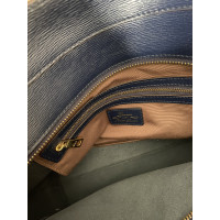 Ralph Lauren Handtasche aus Leder in Blau