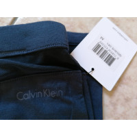 Calvin Klein Hose aus Baumwolle in Blau