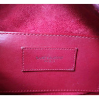 Saint Laurent Handtas Leer in Roze