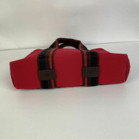 Hermès Tote bag Cotton in Red