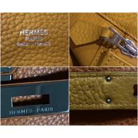 Hermès So Kelly 26 Leather in Orange