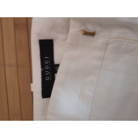 Gucci Anzug aus Baumwolle in Weiß