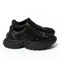 Maje Trainers Leather in Black