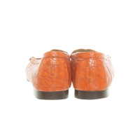 Unützer Slippers/Ballerinas Leather in Orange