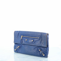 Balenciaga Handtas Leer in Blauw