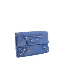 Balenciaga Handtas Leer in Blauw