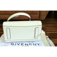 Givenchy Antigona Medium in Pelle in Bianco