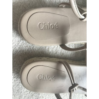 Chloé Sandals Leather in Beige